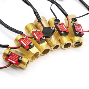 Water flow sensor for remote monitoring with RF